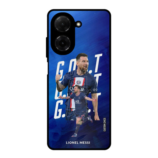 Goat Messi Poco C71 Mobile Back Cover - Sports PrintShield Case