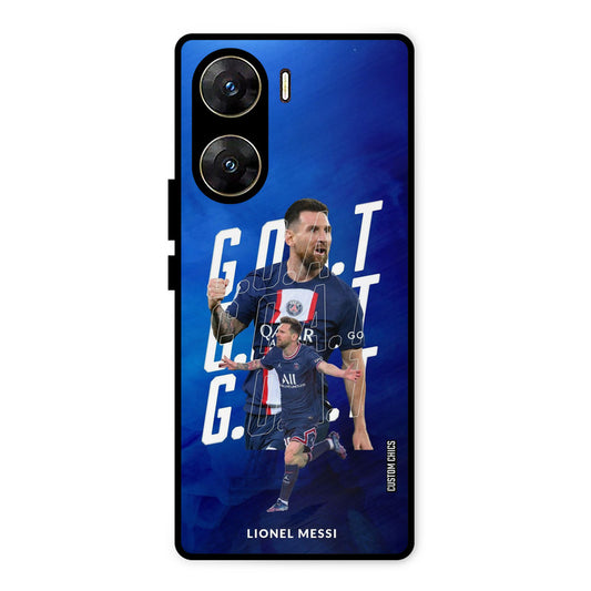 Goat Messi Vivo V29e Mobile Back Cover - Sports PrintShield Case