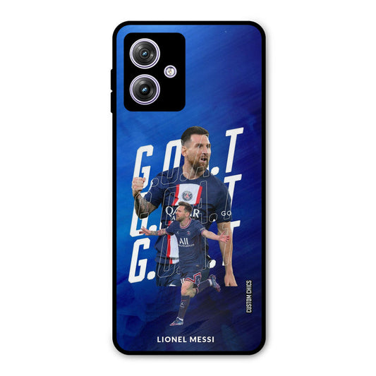 Goat Messi Moto G54 Mobile Back Cover - Sports PrintShield Case