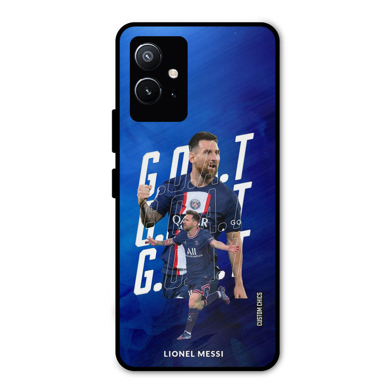 Goat Messi Vivo Y75 5G Mobile Back Cover - Sports PrintShield Case