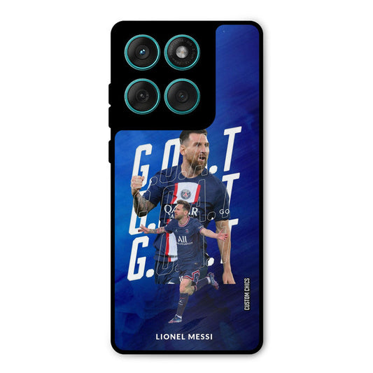 Goat Messi Motorola Edge 60 Mobile Back Cover - Sports PrintShield Case
