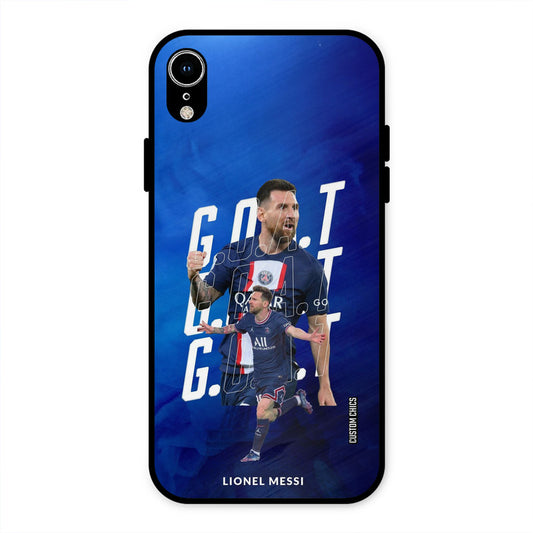 Goat Messi iPhone XR Mobile Back Cover - Sports PrintShield Case