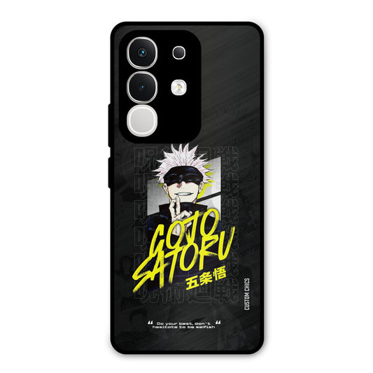 Gojo Sataru Vivo T4x Mobile Back Cover - Anime PrintShield Case