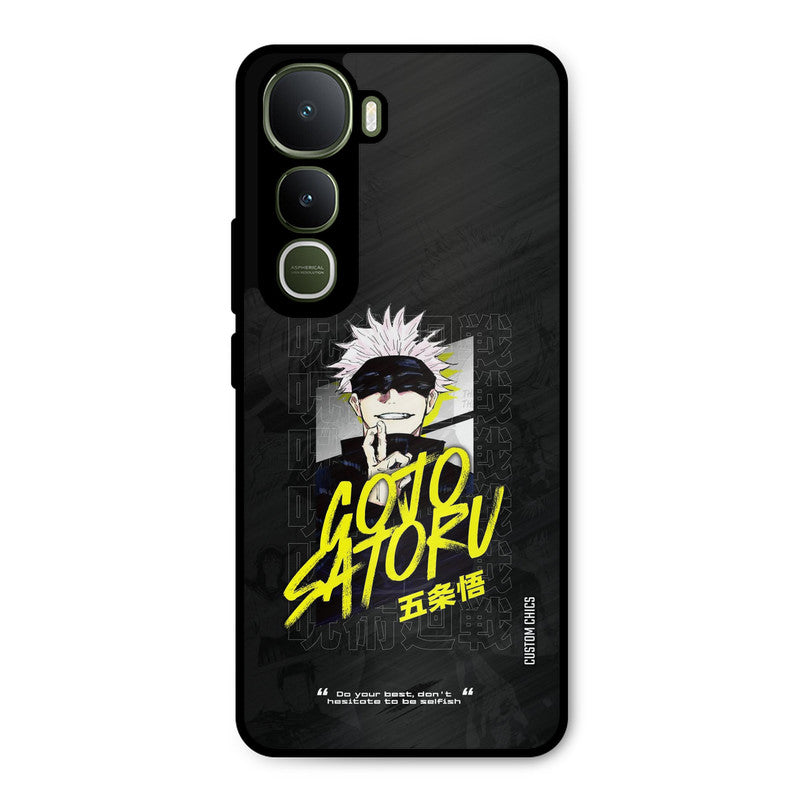 Gojo Sataru Vivo Y400 Mobile Back Cover - Anime PrintShield Case