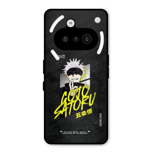 Gojo Sataru Nothing Phone 3A Mobile Back Cover - Anime PrintShield Case