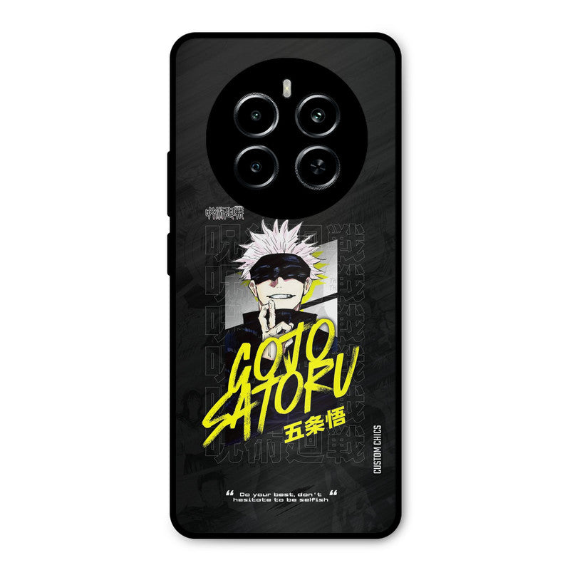Gojo Sataru Realme P1 5G Mobile Back Cover - Anime PrintShield Case