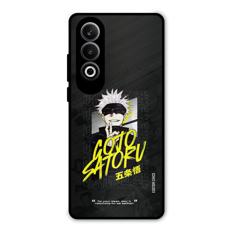 Gojo Sataru OnePlus Nord CE4 Mobile Back Cover - Anime PrintShield Case