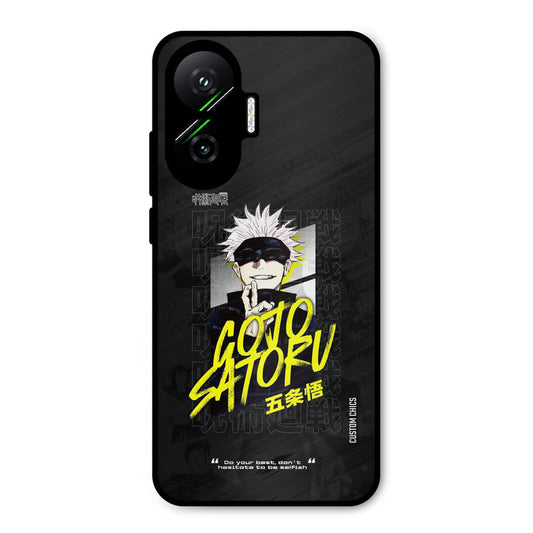 Gojo Sataru Poco F7 5G Mobile Back Cover - Anime PrintShield Case