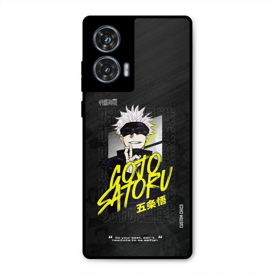 Gojo Sataru Moto G96 Mobile Back Cover - Anime PrintShield Case