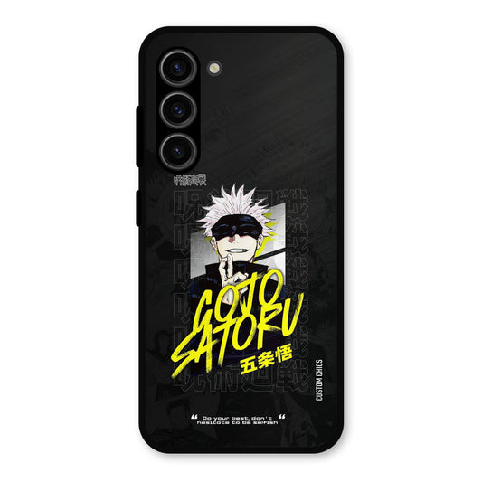 Gojo Sataru Samsung Galaxy S23 Mobile Back Cover - Anime PrintShield Case