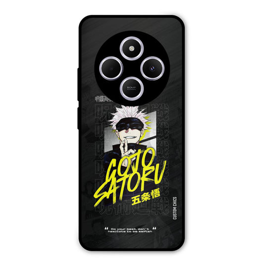 Gojo Sataru Poco C75 Mobile Back Cover - Anime PrintShield Case