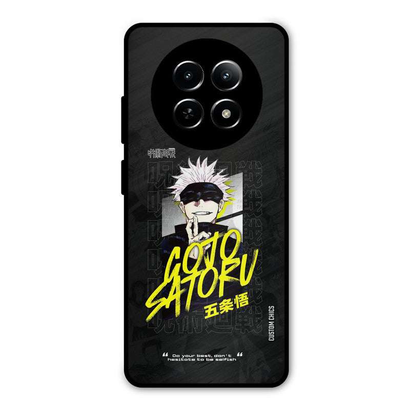 Gojo Sataru Realme Narzo N65 Mobile Back Cover - Anime PrintShield Case