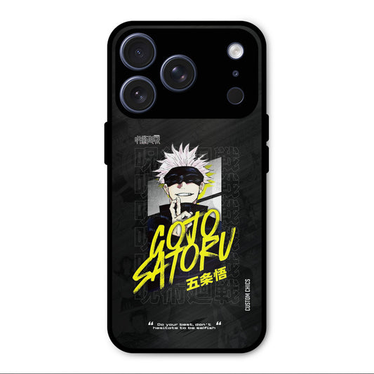 Gojo Sataru iPhone 17 Pro Max Mobile Back Cover - Anime PrintShield Case