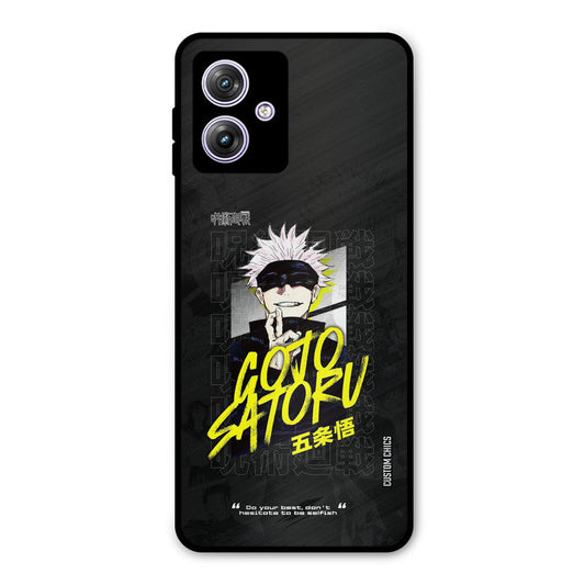 Gojo Sataru Moto G54 Mobile Back Cover - Anime PrintShield Case