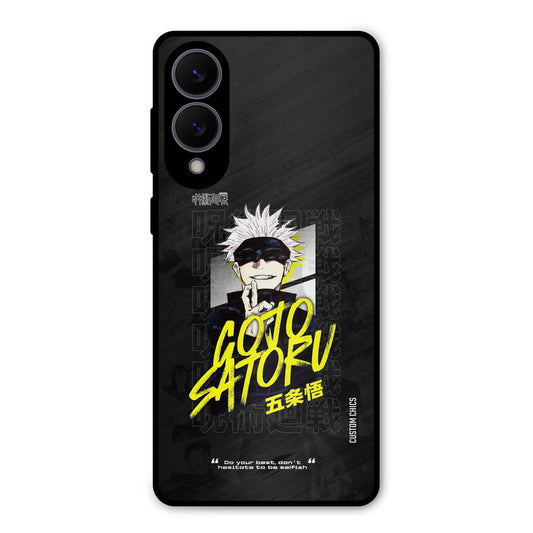 Gojo Sataru Samsung Galaxy S25 Edge Mobile Back Cover - Anime PrintShield Case