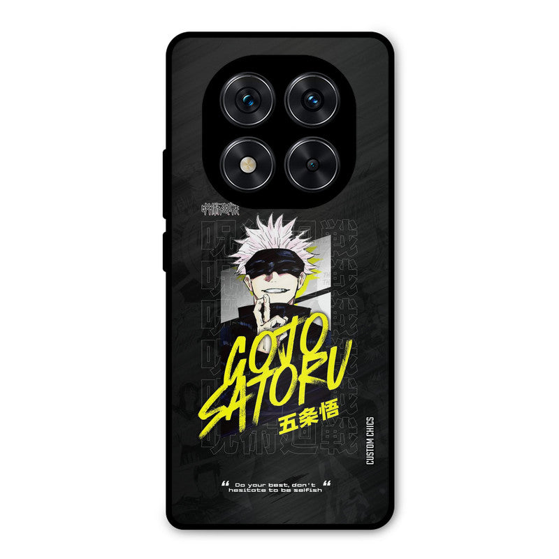 Gojo Sataru Redmi Note 14 Pro Mobile Back Cover - Anime PrintShield Case
