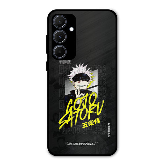 Gojo Sataru Samsung Galaxy A35 5G Mobile Back Cover - Anime PrintShield Case