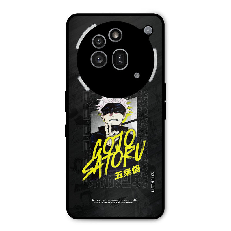 Gojo Sataru Nothing Phone 3A Pro Mobile Back Cover - Anime PrintShield Case