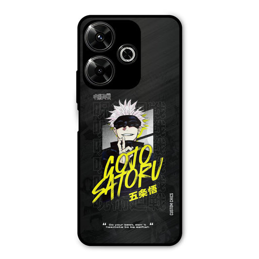 Gojo Sataru Redmi 13 5G Mobile Back Cover - Anime PrintShield Case