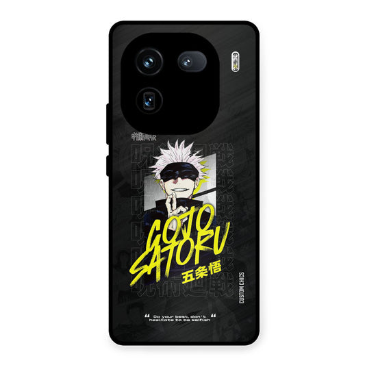Gojo Sataru iQOO 12 Mobile Back Cover - Anime PrintShield Case