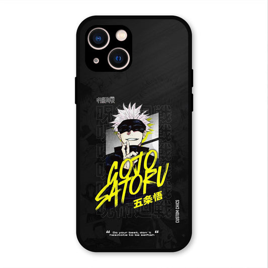 Gojo Sataru iPhone 13 Mobile Back Cover - Anime PrintShield Case