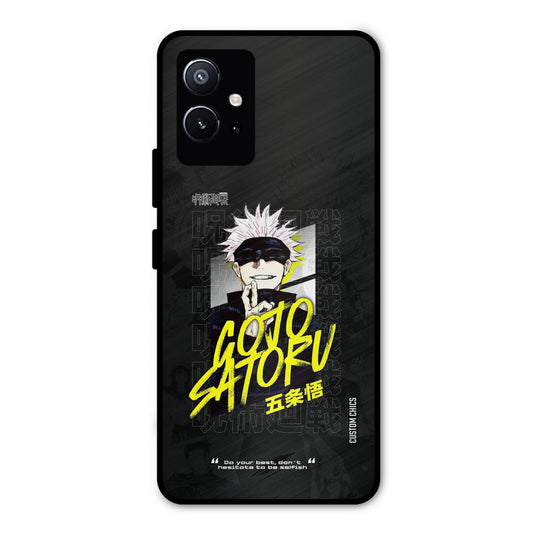 Gojo Sataru Vivo Y75 5G Mobile Back Cover - Anime PrintShield Case