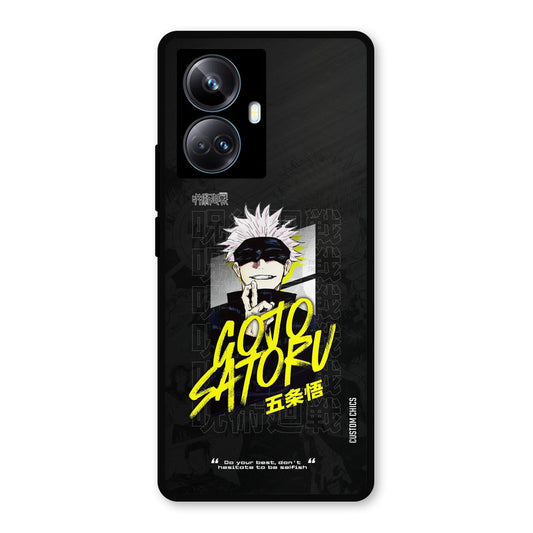 Gojo Sataru Realme 10 Pro Plus Mobile Back Cover - Anime PrintShield Case