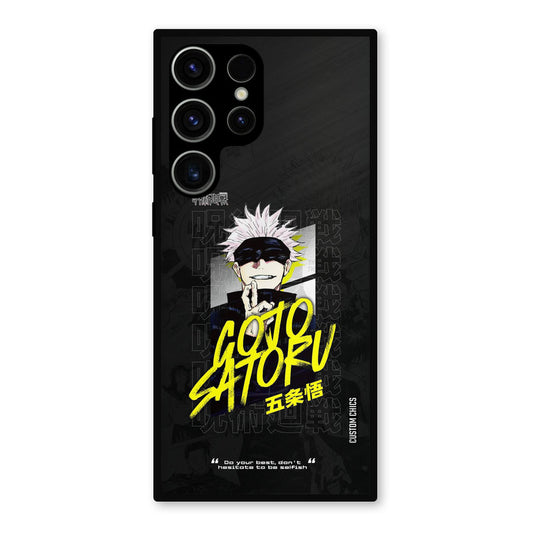 Gojo Sataru Samsung Galaxy S23 Ultra Mobile Back Cover - Anime PrintShield Case