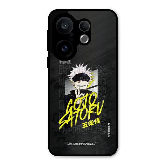Gojo Sataru Vivo X200 FE Mobile Back Cover - Anime PrintShield Case