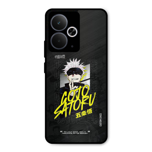 Gojo Sataru Realme 14T Mobile Back Cover - Anime PrintShield Case