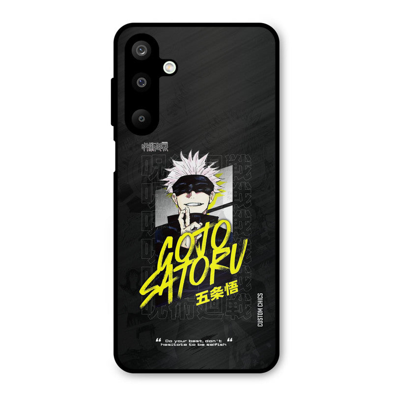 Gojo Sataru Samsung Galaxy M16 Mobile Back Cover - Anime PrintShield Case