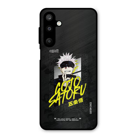 Gojo Sataru Samsung Galaxy M16 Mobile Back Cover - Anime PrintShield Case