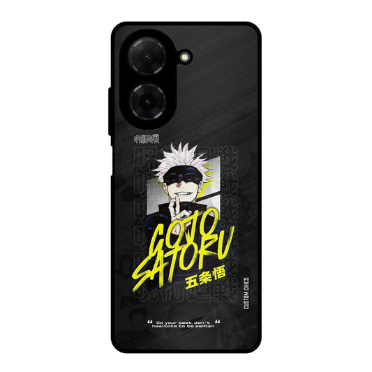 Gojo Sataru Poco C71 Mobile Back Cover - Anime PrintShield Case