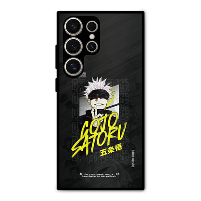 Gojo Sataru Samsung Galaxy S24 Ultra Mobile Back Cover - Anime PrintShield Case