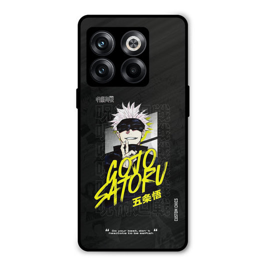 Gojo Sataru Oneplus 10T Mobile Back Cover - Anime PrintShield Case