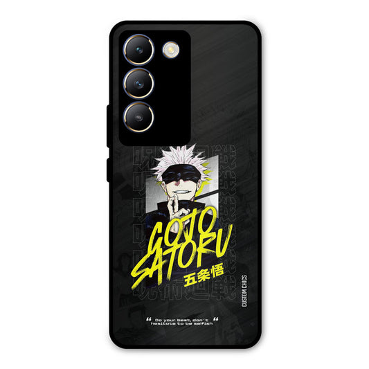 Gojo Sataru Vivo Y200e Mobile Back Cover - Anime PrintShield Case