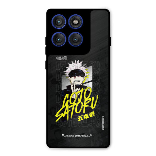 Gojo Sataru Motorola Edge 60 Pro Mobile Back Cover - Anime PrintShield Case