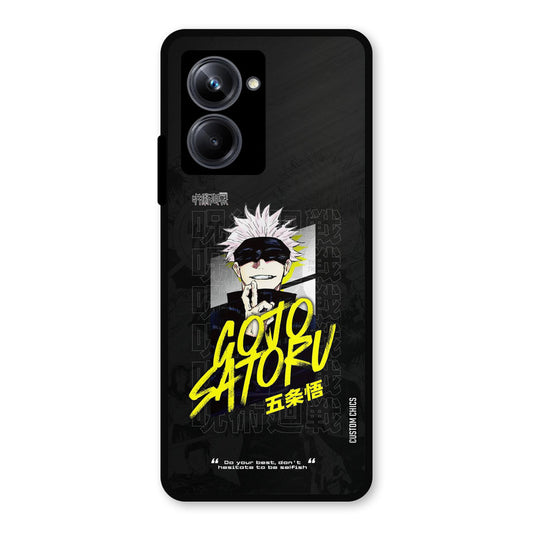 Gojo Sataru Realme 10 Pro Mobile Back Cover - Anime PrintShield Case