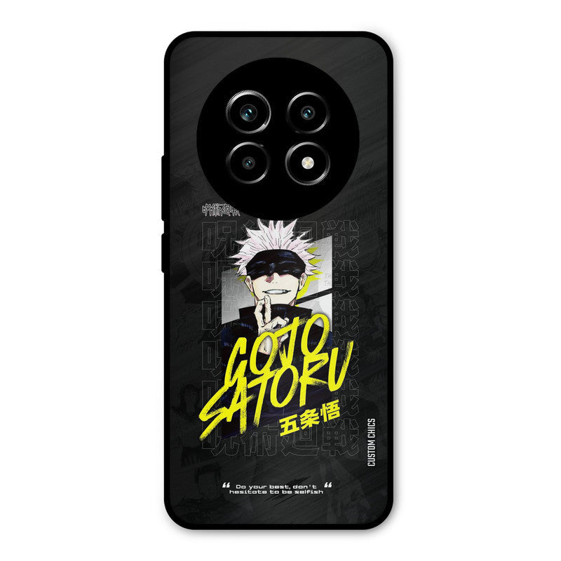Gojo Sataru Realme 14 Pro lite Mobile Back Cover - Anime PrintShield Case