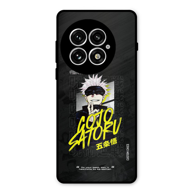 Gojo Sataru Oneplus 13 Mobile Back Cover - Anime PrintShield Case