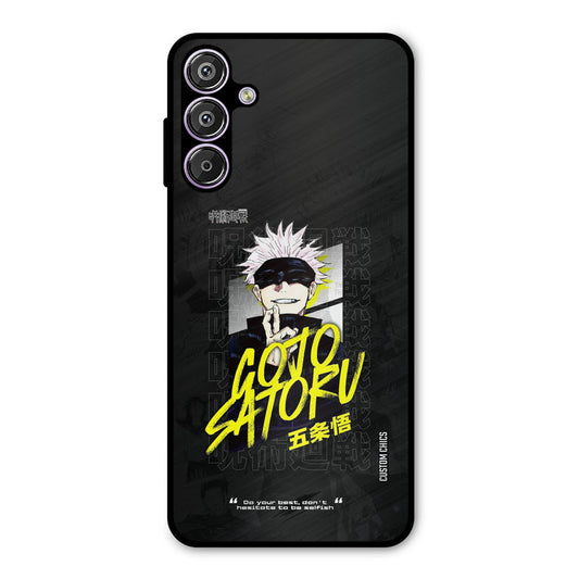 Gojo Sataru Samsung Galaxy M15 Mobile Back Cover - Anime PrintShield Case