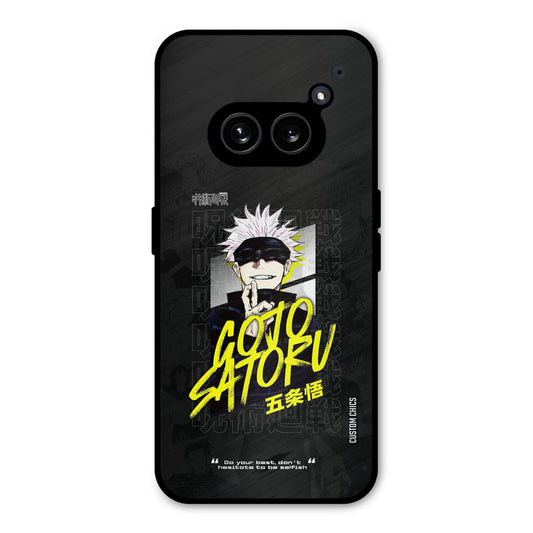 Gojo Sataru Nothing Phone 2a Mobile Back Cover - Anime PrintShield Case
