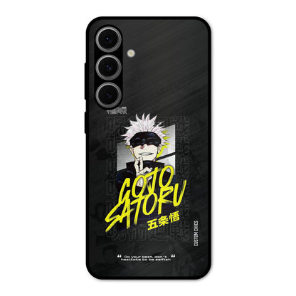 Gojo Sataru Samsung Galaxy S24 Mobile Back Cover - Anime PrintShield Case