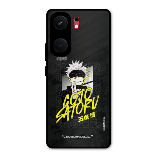 Gojo Sataru iQOO Neo 9 Pro Mobile Back Cover - Anime PrintShield Case