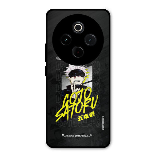 Gojo Sataru iQoo Z10 Mobile Back Cover - Anime PrintShield Case