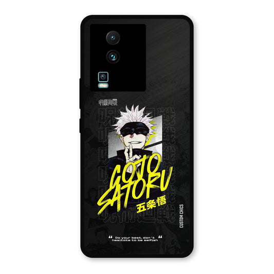 Gojo Sataru IQOO Neo 7 Mobile Back Cover - Anime PrintShield Case