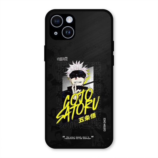 Gojo Sataru iPhone 14 Mobile Back Cover - Anime PrintShield Case