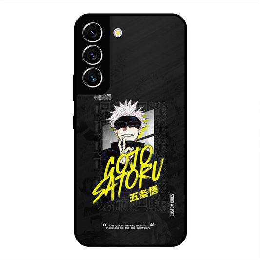 Gojo Sataru Samsung Galaxy S22 Mobile Back Cover - Anime PrintShield Case