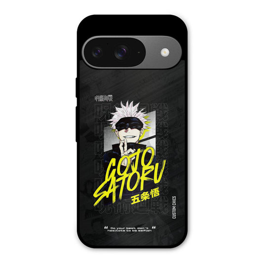 Gojo Sataru Google Pixel 9 Mobile Back Cover - Anime PrintShield Case
