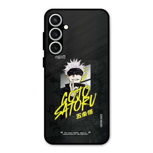 Gojo Sataru Samsung Galaxy S23 FE Mobile Back Cover - Anime PrintShield Case